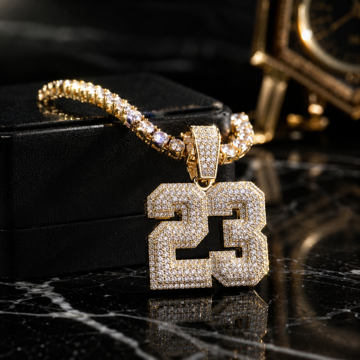 23 Legacy Iced Pendant