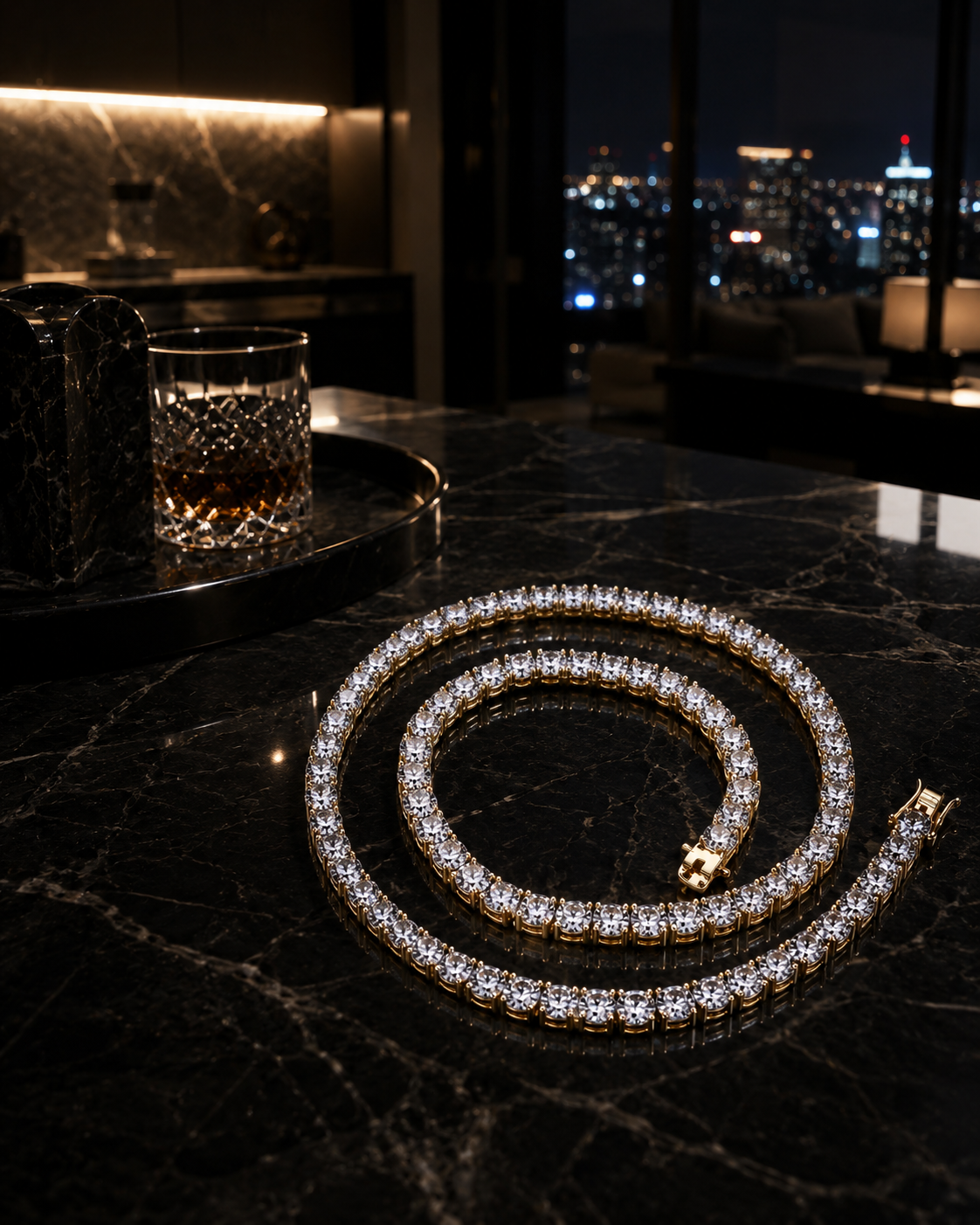 5MM VVS Tennis Chain