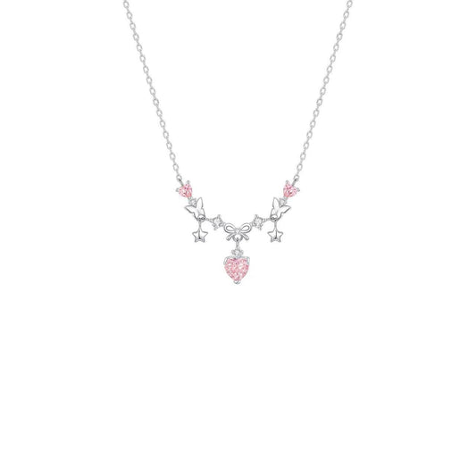 Dreamy Butterfly Sterling Silver Necklace