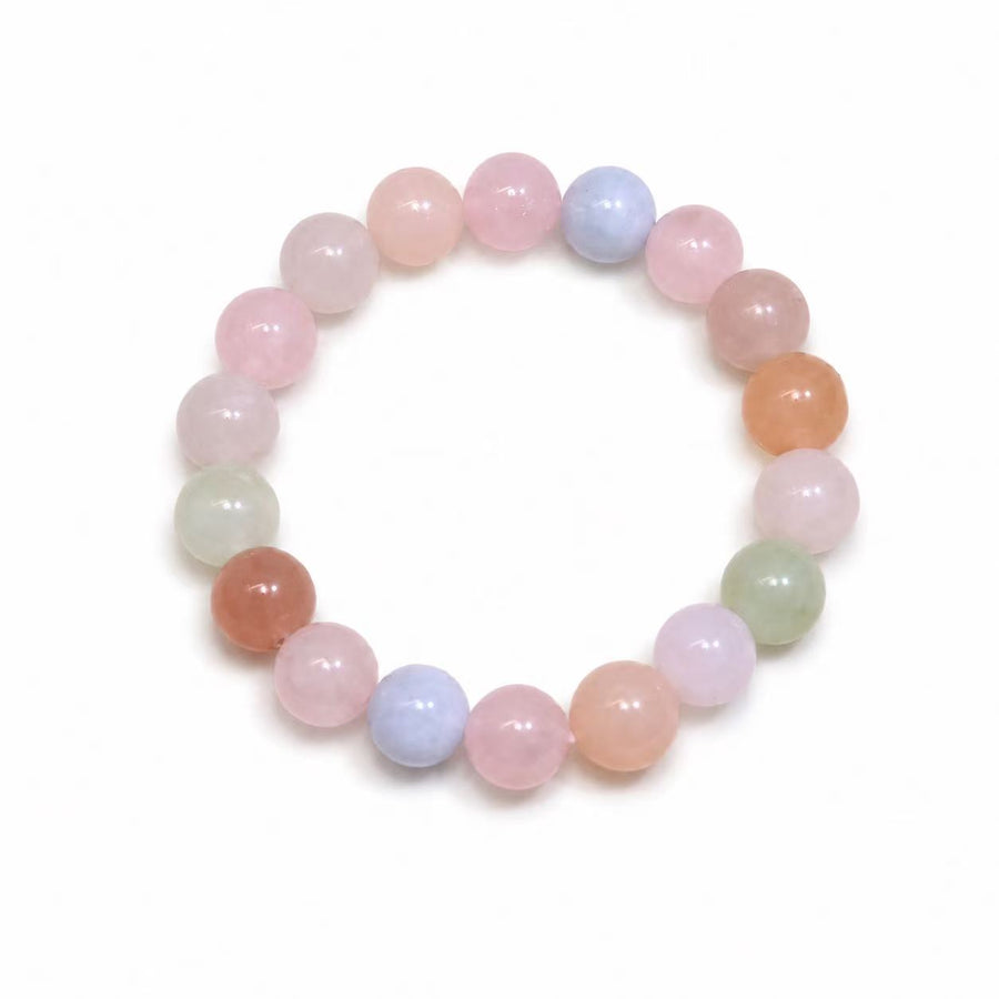 Macaron Multicolor Natural Crystal Bracelet