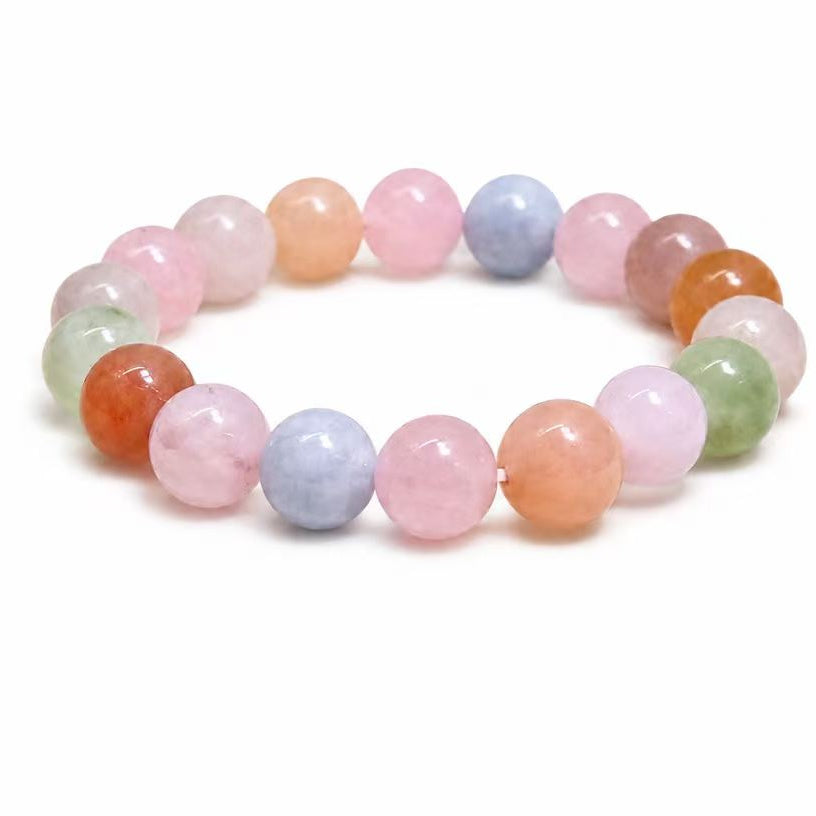 Macaron Multicolor Natural Crystal Bracelet