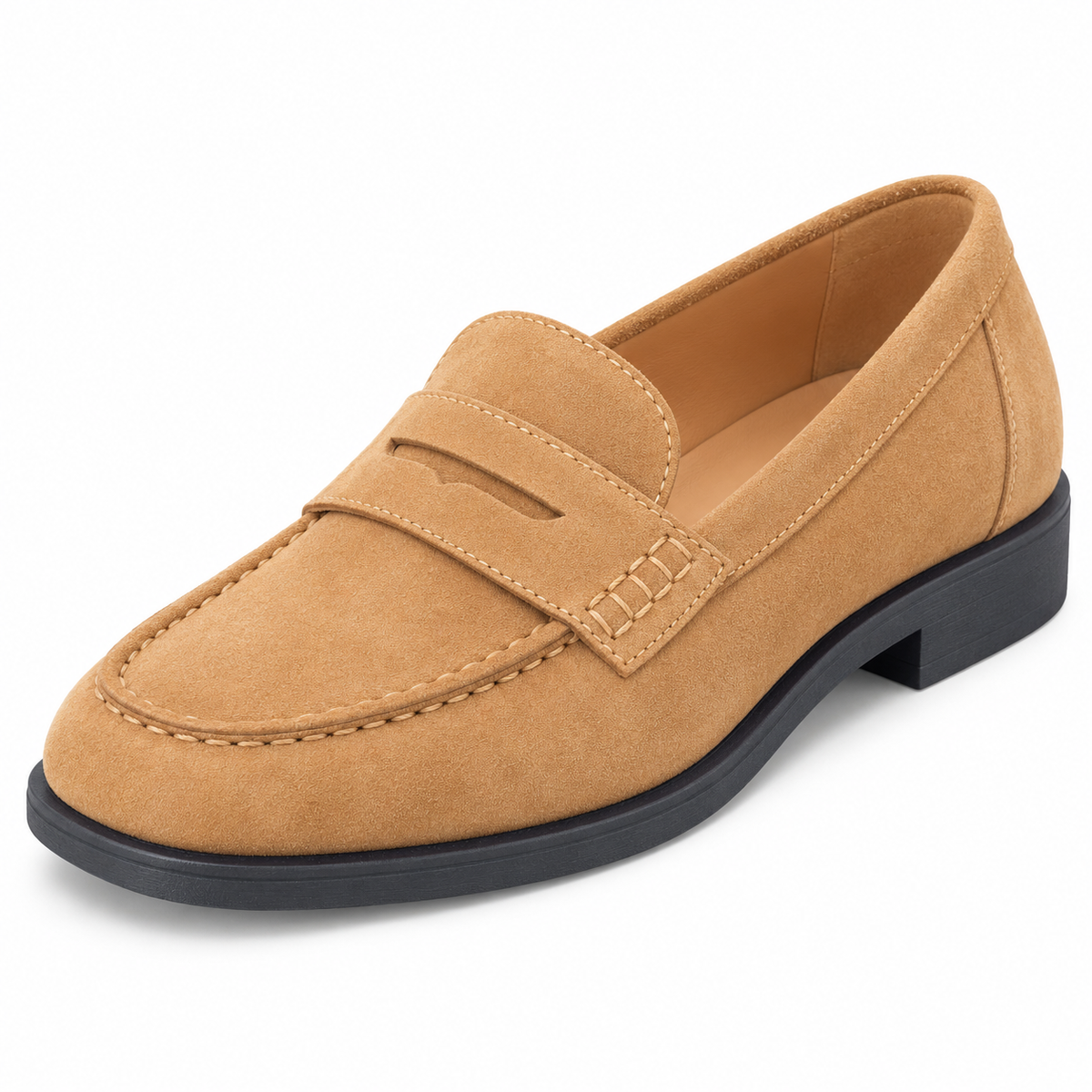 Women's Suede Penny Loafers