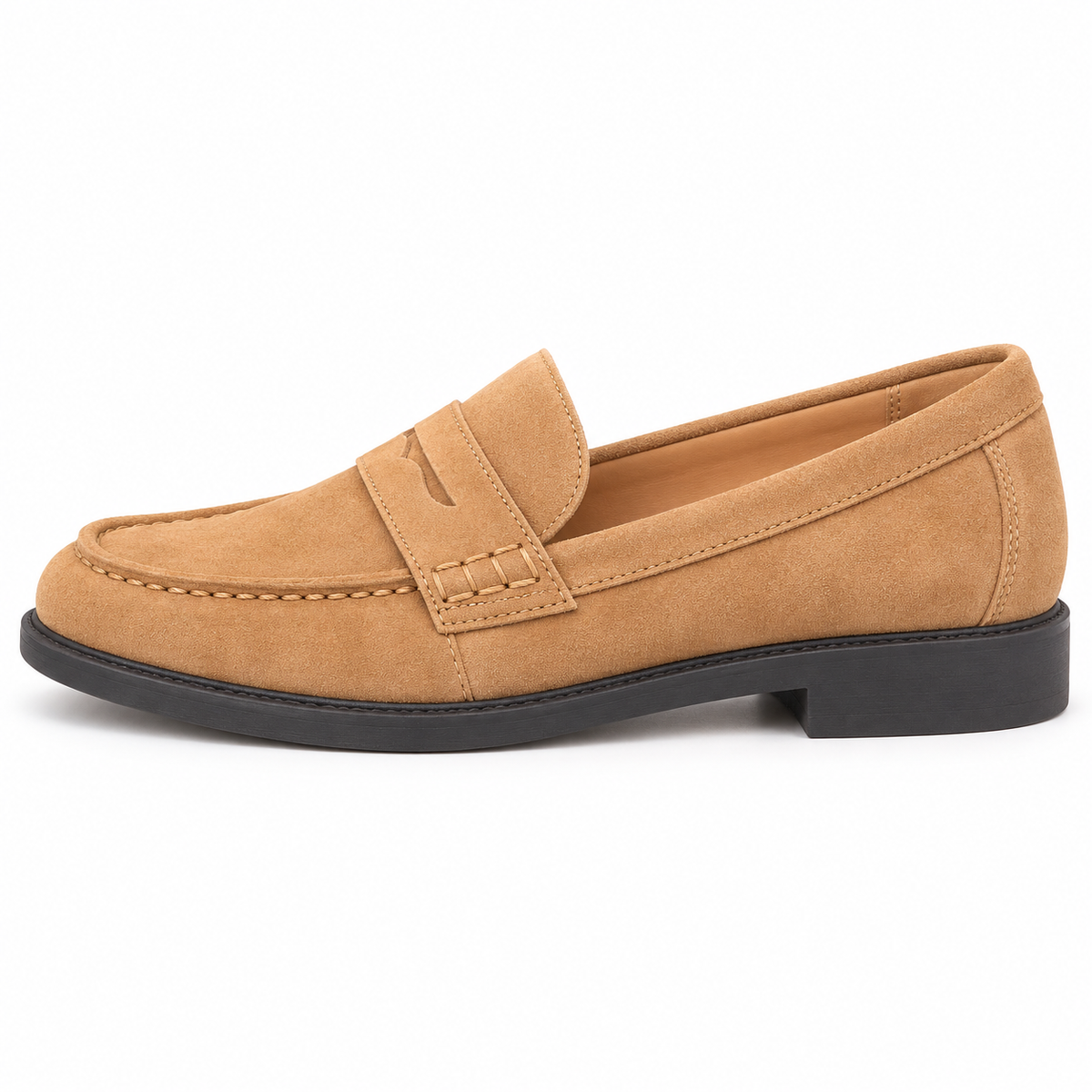 Women's Suede Penny Loafers