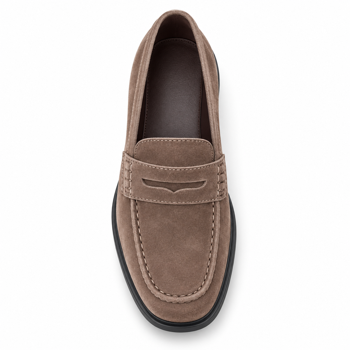 Women's Suede Penny Loafers