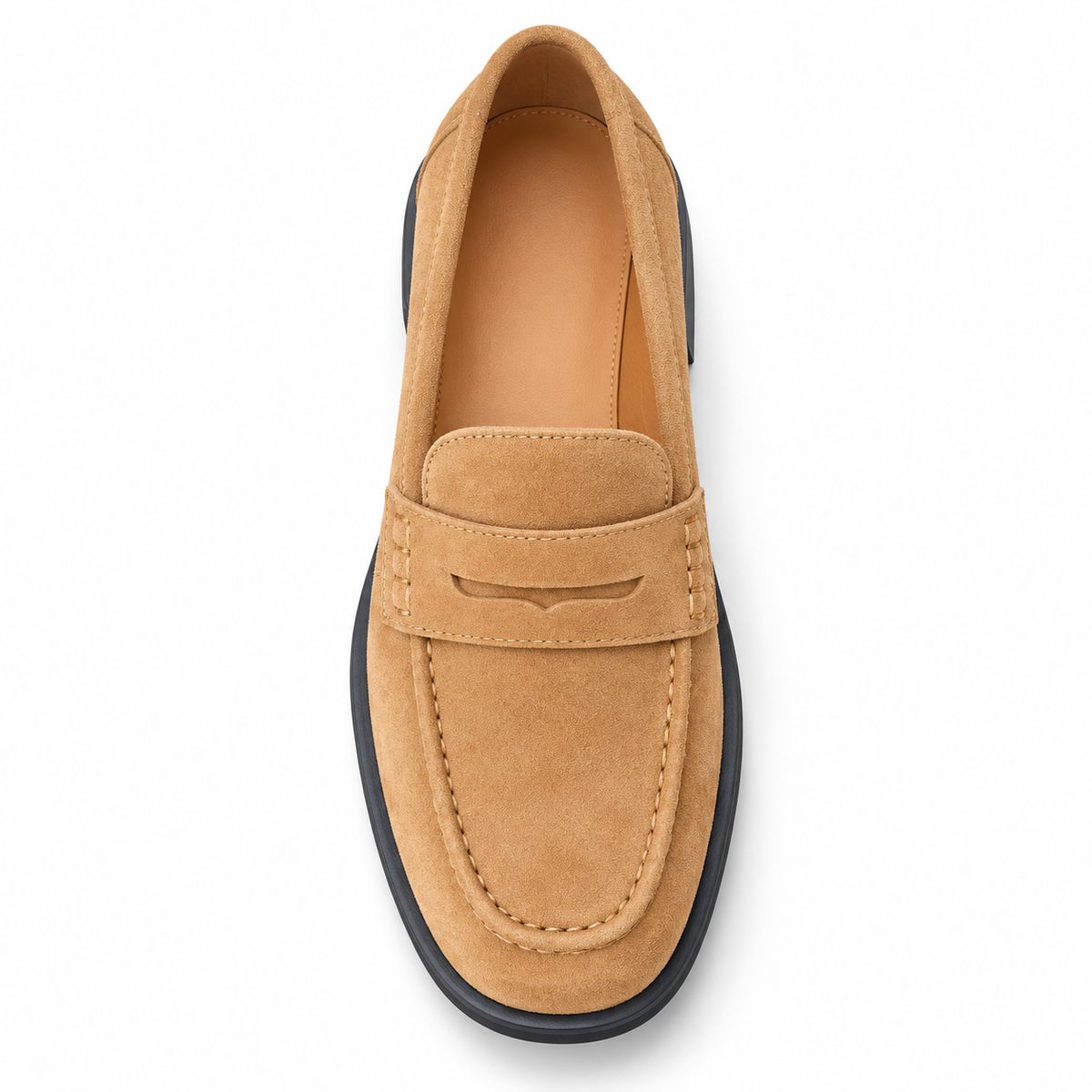 Women's Suede Penny Loafers