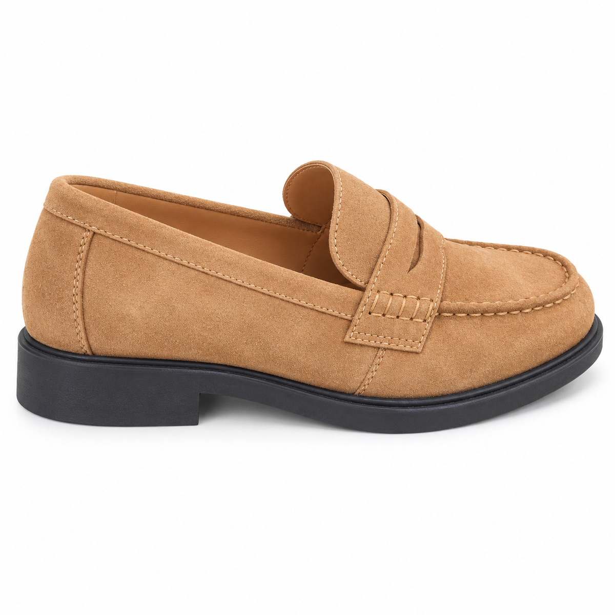 Women's Suede Penny Loafers